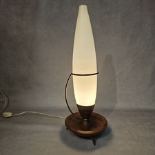 Philips Rocket Lamp Teak Brass