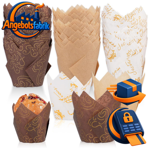 Muffinförmchen papier 150 - papier,