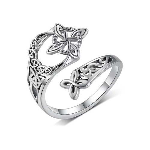 Knotenring aus silber original - aus,