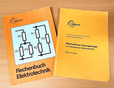 Rechenbuch Elektrotechnik +Lösungsbuch Methodische Lösungswege Europa Lehrmittel