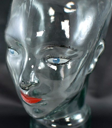 Vintage glas schaufensterpuppe - vintage,