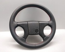 VW Golf MK2 GTI Lederlenkrad Corrado Caddy Jetta Cabrio Retro Rot Feature