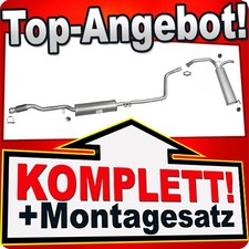 Auspuff für CITROEN C1 II PEUGEOT 108 TOYOTA AYGO 1.2 ab 04.2014 Auspuffanlage