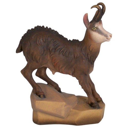 Holz figur gamsbock geschnitzt - holz,