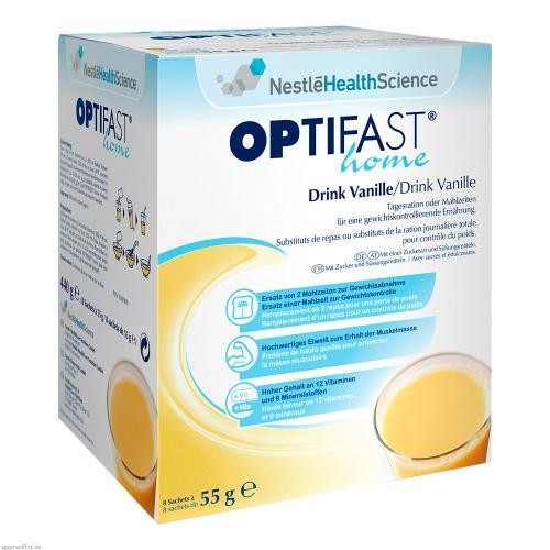 Optifast home drink vanille - 2x,