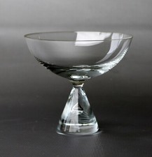 Holmegaard Kastrup Sektschale Princess, Bent Severin, H. ~9cm, ~ 130g, ~ Vintage