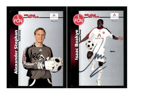 Autogrammkartensatz fc - 1,