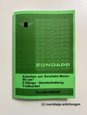 Reparaturanleitung Zündapp 2 & 3 Gang Getriebe z.B. CS, ZD, ZX, ZS Motor Typ 278