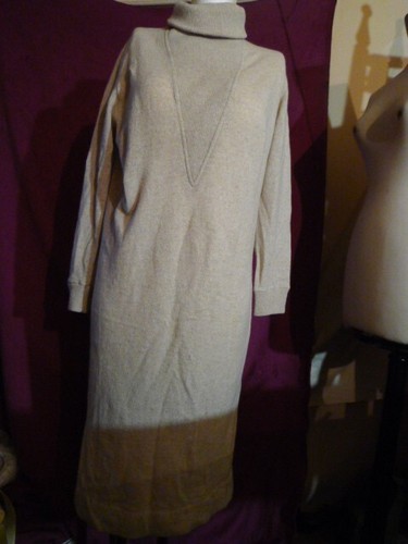 50er jahre strickkleid s - gr.,