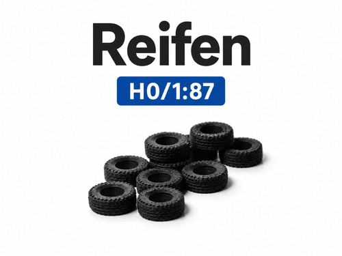 Reifen räder 50 - 1:87,