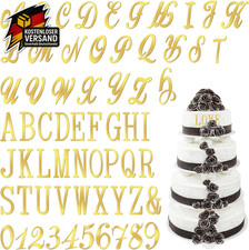 Acryl Tortendeko Buchstaben