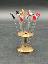 12x Bowlespieße Lauscha DDR