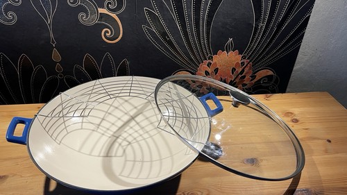 Wok mit ablagegitter - wok,