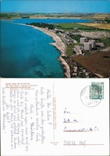 Großenbrode Luftbild mit Appart Hotel Miramar, Ostseebad Strand 1993