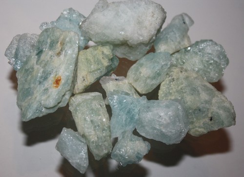 Beryll 100g rohsteine - 100g,