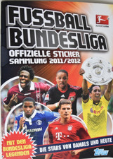 TOPPS, Fußball Bundesliga Offizielle Sticker Sammlung 2011/12, Album komplett