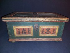 Modell truhe bemalt original - modell-truhe,,