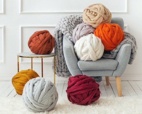 Chunky garn sale merinowolle - garn,
