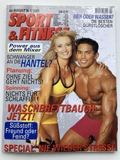 Sport&Fitness,Juli/August 2000,Coleman,Flex,Sportrevue,Magazin,Zeitschrift,Gym