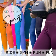 Damen & Kinder Reitstrumpfhose / Reithose vielseitig trocken - Reiten Gym Laufspaß