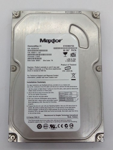 Maxtor diamond max ide - diamond, 21