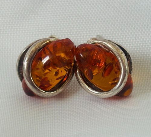 Baltic amber sterling silver - amber,