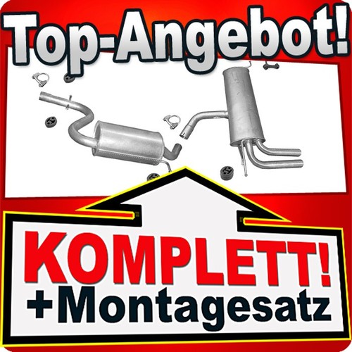 Auspuff für seat leon - auspuff, /