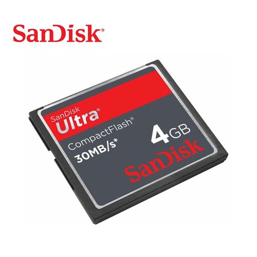 Sandisk ultra 4gb compactflash - sandisk,
