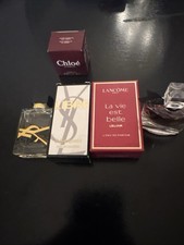 Chloe Lancome YSL Mini Flakons