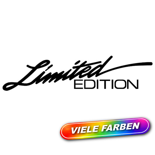 Limited edition aufkleber - 2x,