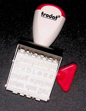 Wortbandstempel Trodat 1122