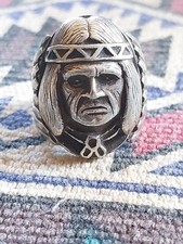 Navajo Ring XXL Sterling