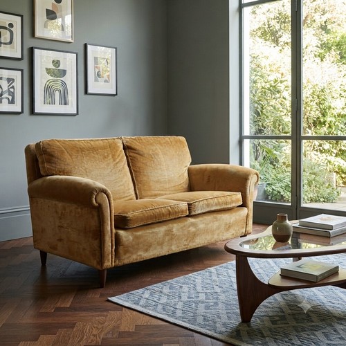 Vintage sofa samt - sofa, holz