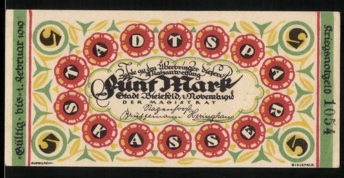 Notgeld bielefeld 1919 - bielefeld, 5