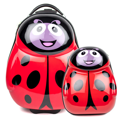 Kindertrolley set hartschale - set,