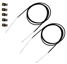 2x Seilzug Gaszug + Hülle +