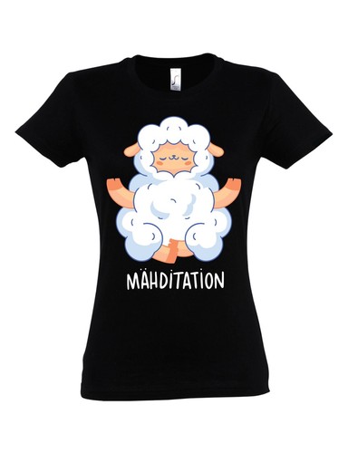Damen shirt mähditaion - damen,