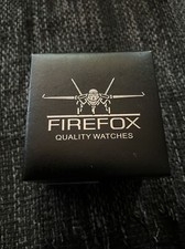 Armbanduhr Herren Firefox Quality Watches FFS15-104 Edelstahl, nicht benutzt.