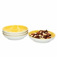 4er Set Doppio Schalen flach Ø 13 cm Gelb Snack-Schüssel Dessert-Bowl Ritzenhoff
