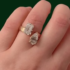 Toi Et Moi Diamantring 2,25 ct
