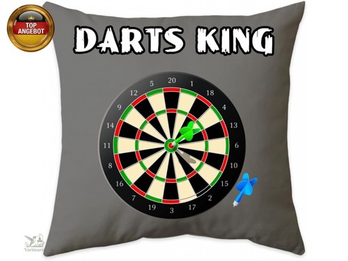 Senken darts king - king, kissenbezug