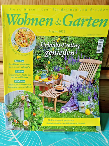 Wohnen garten 2026 - 08/2026, august