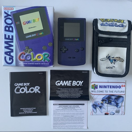 Nintendo game boy - game, lila