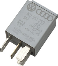 1K0951253 1x Relais 449 Arbeitskontaktrelais 12V 30A VW Audi Seat Skoda origin.