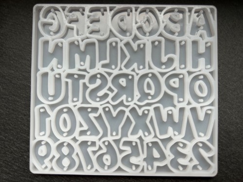 Fondantform buchstaben - 3d,
