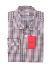 Kiton Brown Kariert