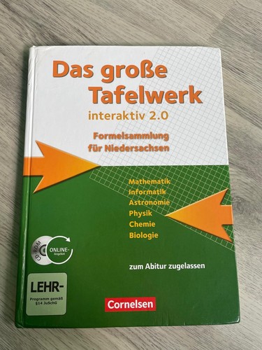 Buch das große - (das, tafelwerk