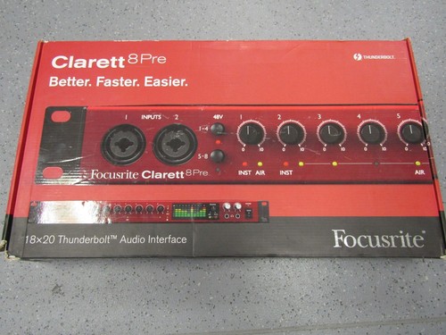 Focusrite clarett 8pre - clarett,