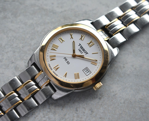 Tissot herrenuhr bicolor - pr,