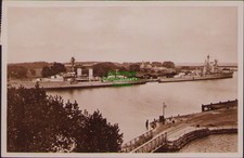 190268 AK Wilhelmshaven Kreuzer „Emden" Kreuzer „Köln" im Hintergrund Linienschi